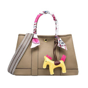 Inspired Garden Party Bag Handbags for Women Vegan Leather Large Tote Bag